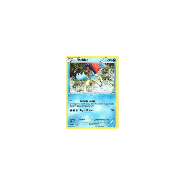 POKEMON Black &amp; White - KELDEO BW60 PROMO HOLO - BLACK STAR