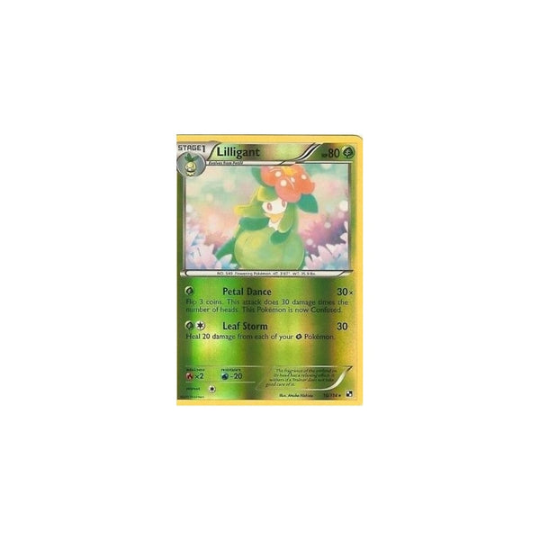 POKEMON Black &amp; White LILLIGANT 10/114 RARE REV HOLO