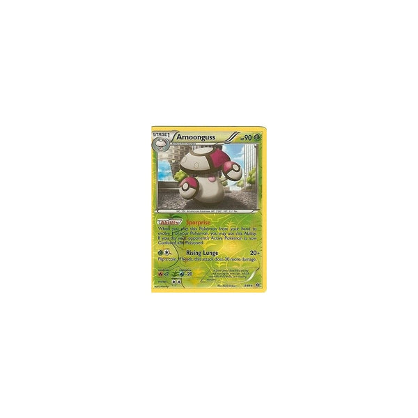 POKEMON Black &amp; White Next Destinies - AMOONGUSS 9/99 RARE REV HOLO