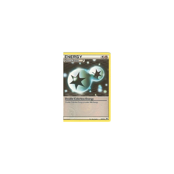 POKEMON Black &amp; White Next Destinies - DOUBLE COLORLESS ENERGY 92/99 REV HOLO