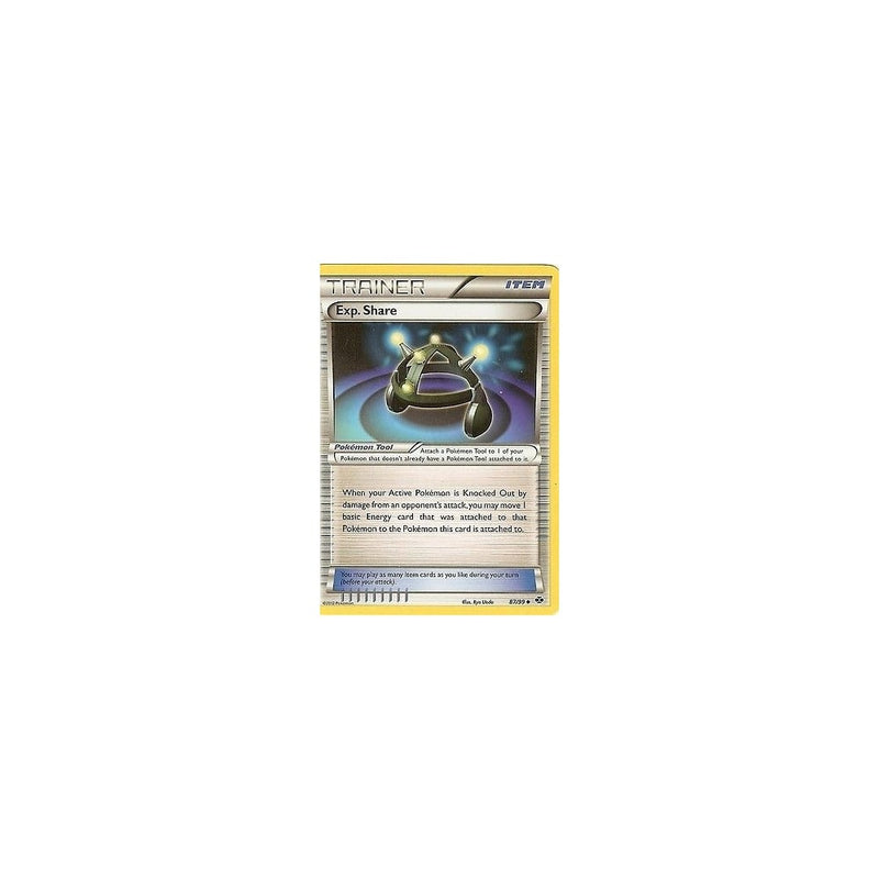 POKEMON Black & White Next Destinies - EXP. SHARE 87/99 - Recaptured LTD POKEMON Black & White Next Destinies - EXP. SHARE 87/99 - Recaptured LTD
