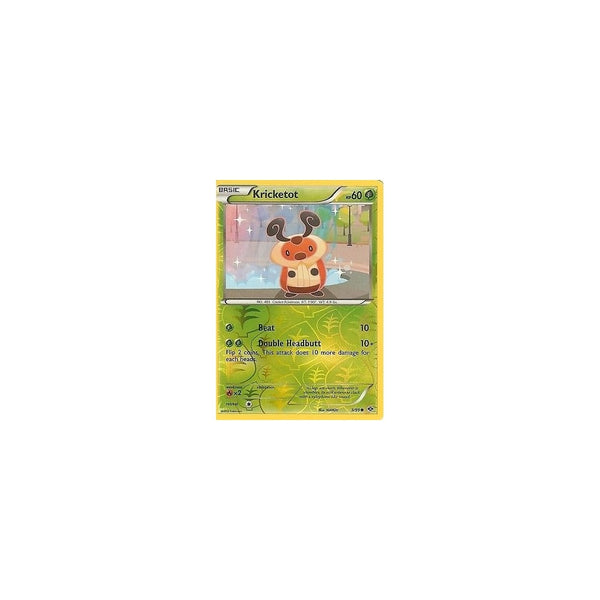 POKEMON Black &amp; White Next Destinies - KRICKETOT 3/99 REV HOLO