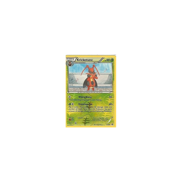 POKEMON Black &amp; White Next Destinies - KRICKETUNE 4/99 REV HOLO