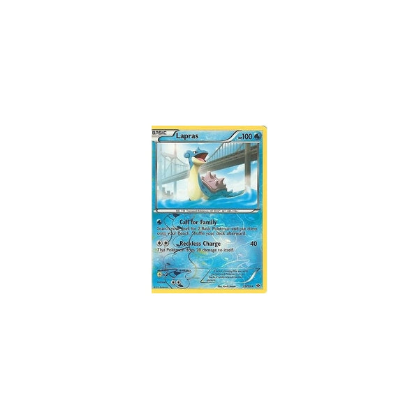 POKEMON Black &amp; White Next Destinies - LAPRAS 25/99 RARE REV HOLO