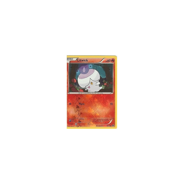 POKEMON Black &amp; White Next Destinies - LITWICK 18/99 REV HOLO