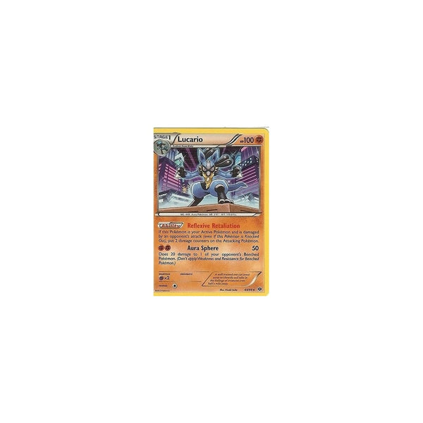 POKEMON Black &amp; White Next Destinies - LUCARIO 64/99 HOLO