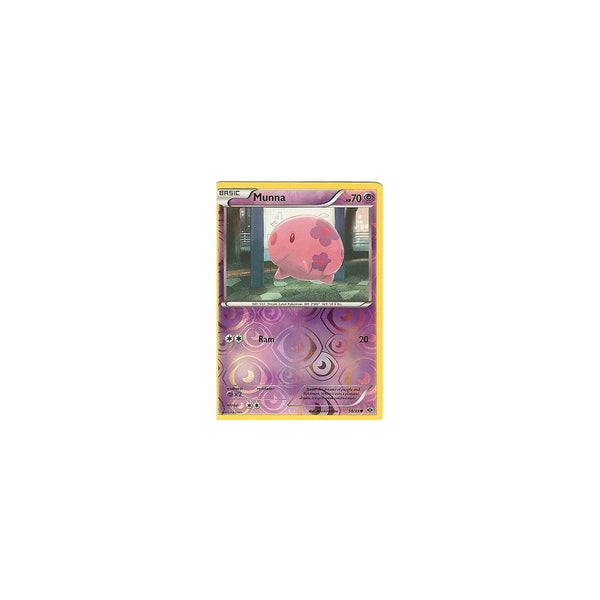 POKEMON Black &amp; White Next Destinies - MUNNA 58/99 REV HOLO