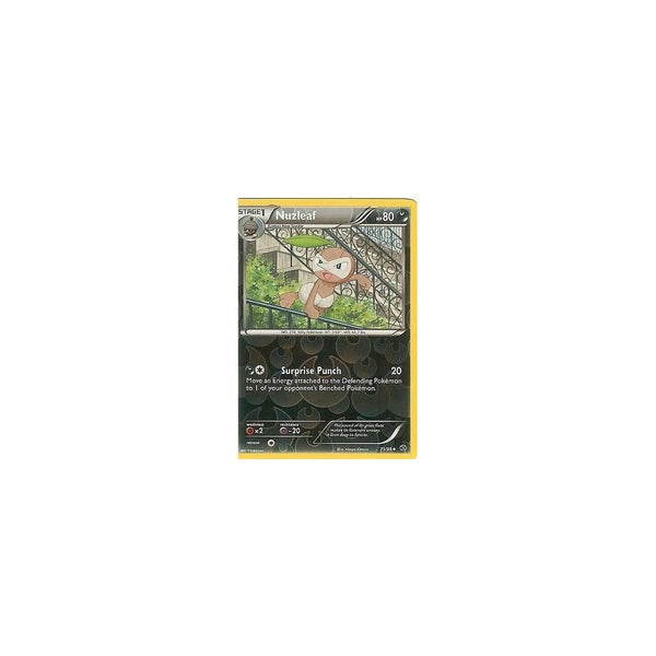 POKEMON Black &amp; White Next Destinies - NUZLEAF 71/99 REV HOLO