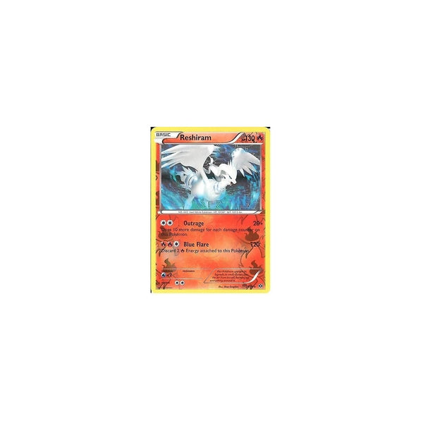 POKEMON Black &amp; White Next Destinies - RESHIRAM 21/99 RARE REV HOLO