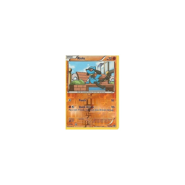 POKEMON Black &amp; White Next Destinies - RIOLU 63/99 REV HOLO