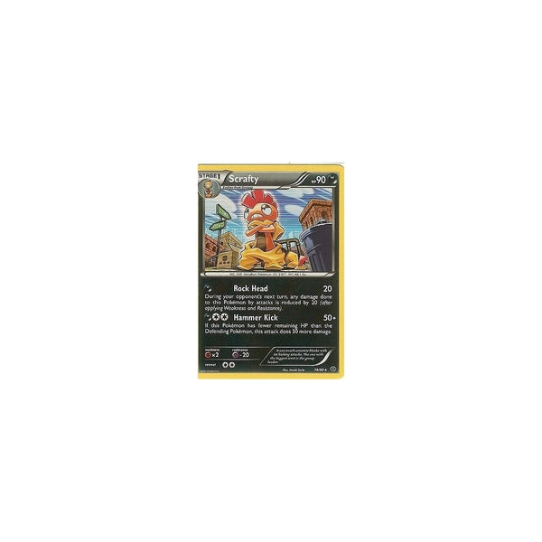POKEMON Black &amp; White Next Destinies - SCRAFTY 74/99 HOLO