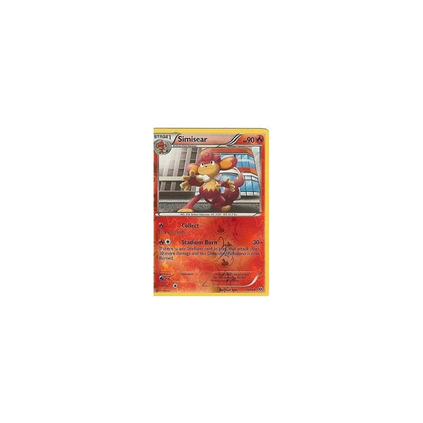 POKEMON Black &amp; White Next Destinies - SIMISEAR 16/99 RARE REV HOLO