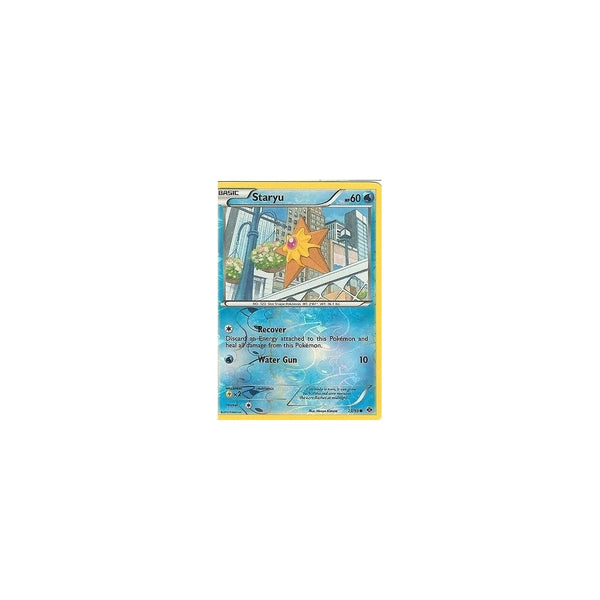 POKEMON Black &amp; White Next Destinies - STARYU 23/99 REV HOLO