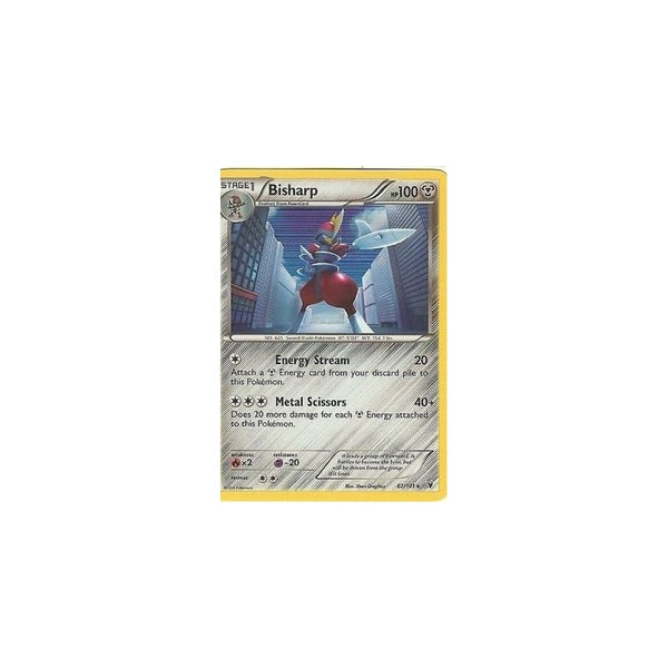 Pokemon Black &amp; White Noble Victories: BISHARP 82/101 HOLO