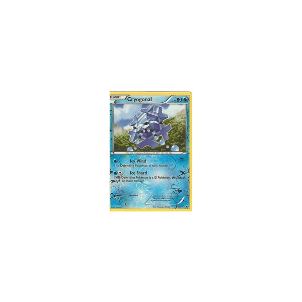 Pokemon Black &amp; White Noble Victories: CRYOGONAL 32/101 Reverse Holo