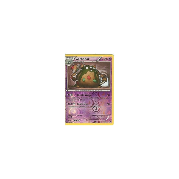 Pokemon Black &amp; White Noble Victories: GARBODOR 49/101 Reverse Holo
