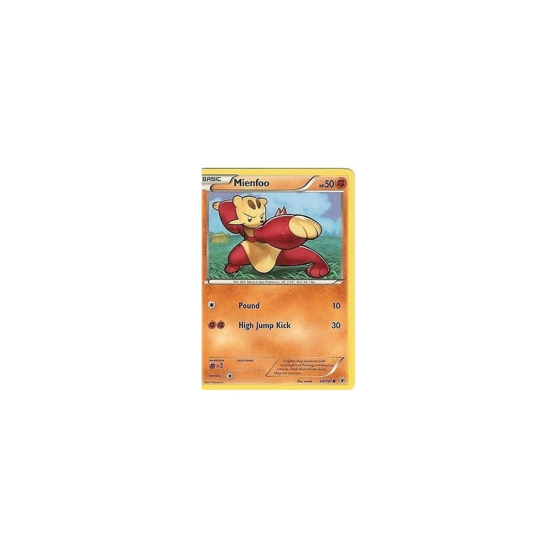 mienfoo pokemon card Mienfoo #055