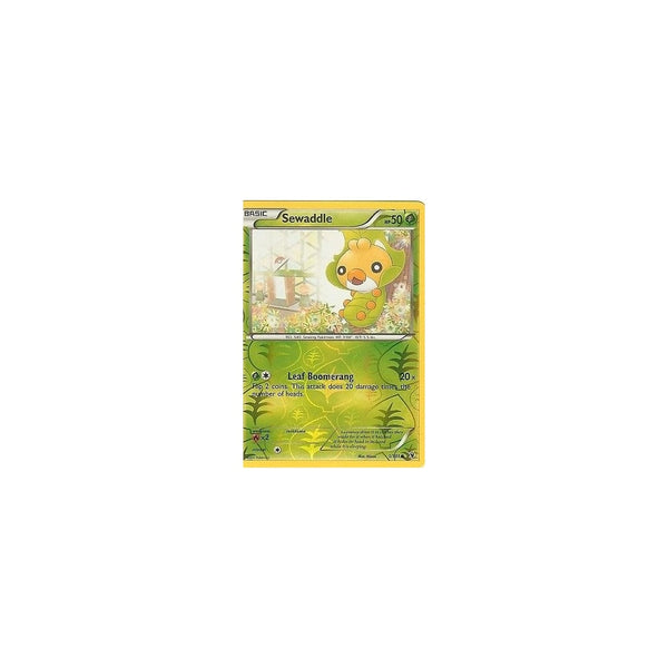 Pokemon Black &amp; White Noble Victories: SEWADDLE 1/101 Reverse Holo