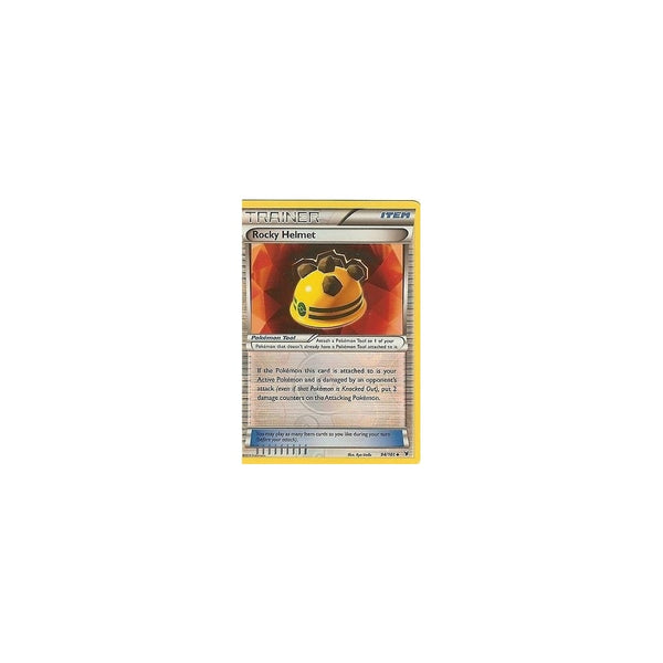 Pokemon Black &amp; White Noble Victories: TRAINER - ROCKY HELMET 94/101 Reverse Holo