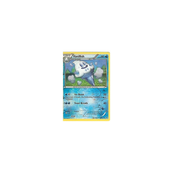 Pokemon Black &amp; White Noble Victories: VANILLISH 28/101 Reverse Holo