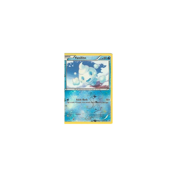 Pokemon Black &amp; White Noble Victories: VANILLITE 27/101 Reverse Holo