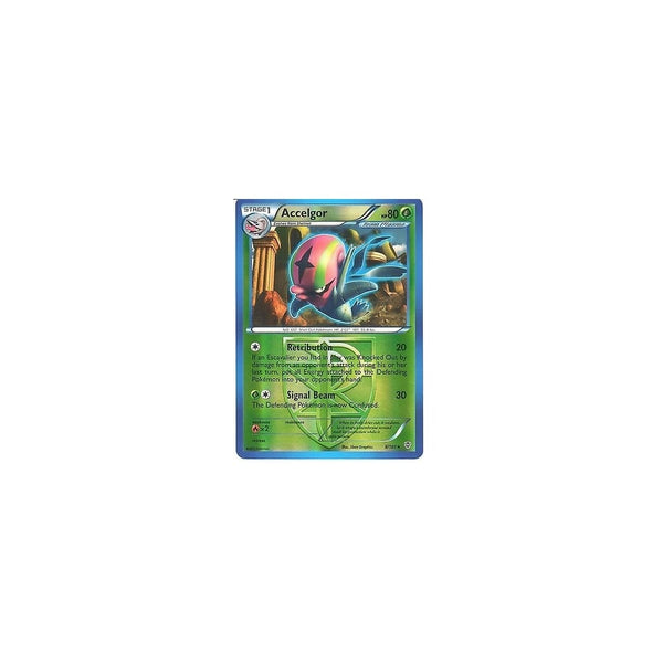 POKEMON Black &amp; White Plasma Blast - ACCELGOR 8/101 REV HOLO