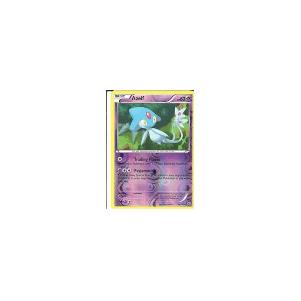 POKEMON Black &amp; White Plasma Blast - AZELF 38/101 REV HOLO