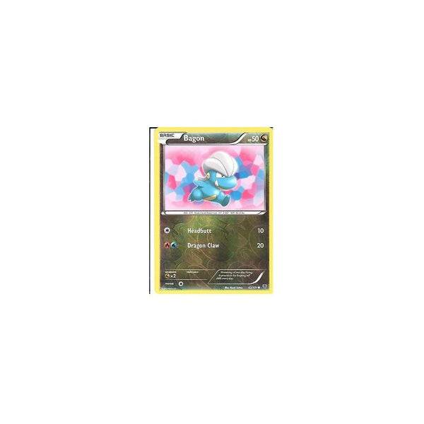 POKEMON Black &amp; White Plasma Blast - BAGON 62/101 REV HOLO