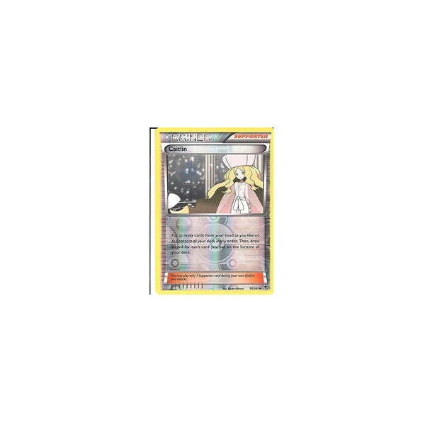 POKEMON Black &amp; White Plasma Blast - CAITLIN 78/101 REV HOLO
