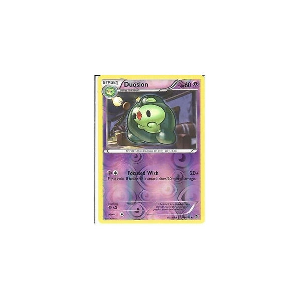 POKEMON Black &amp; White Plasma Blast - DUOSION 43/101 REV HOLO