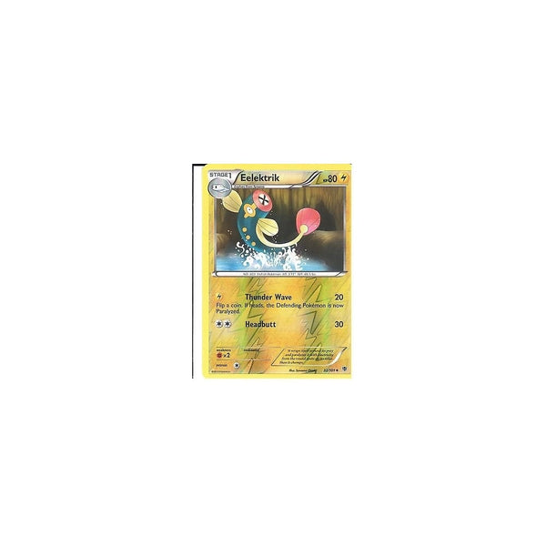 POKEMON Black &amp; White Plasma Blast - EELEKTRIK 32/101 REV HOLO