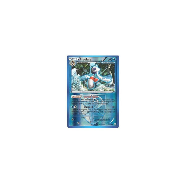 POKEMON Black &amp; White Plasma Blast - FROSLASS 23/101 REV HOLO