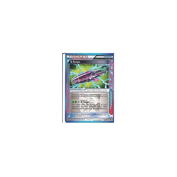 POKEMON Black &amp; White Plasma Blast - G SCOPE 93/101 HOLO