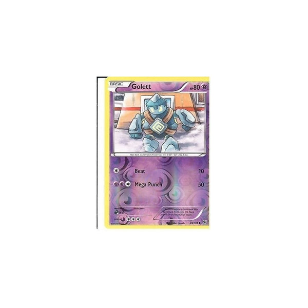 POKEMON Black &amp; White Plasma Blast - GOLETT 45/101 REV HOLO