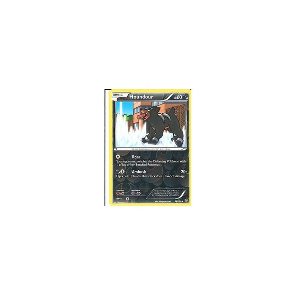 POKEMON Black &amp; White Plasma Blast - HOUNDOUR 55/101 REV HOLO