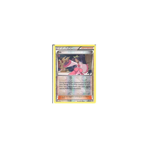 POKEMON Black &amp; White Plasma Blast - IRIS 81/101 REV HOLO