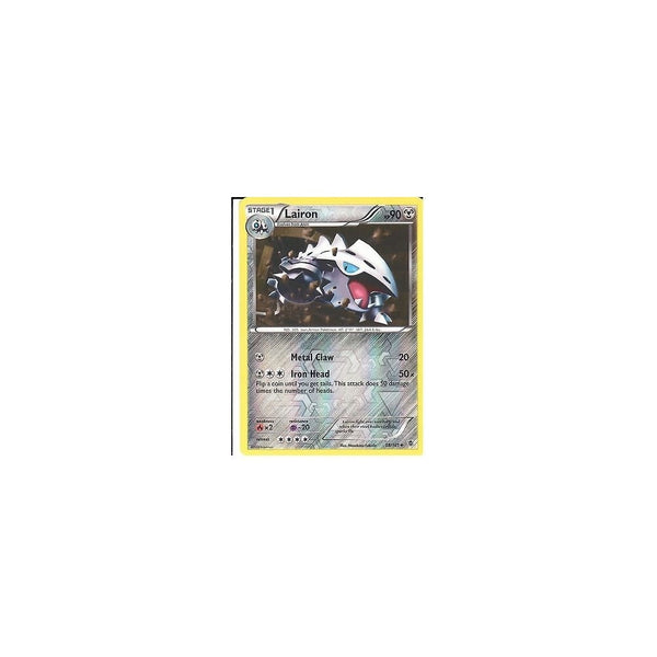 POKEMON Black &amp; White Plasma Blast - LAIRON 58/101 REV HOLO