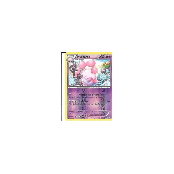 POKEMON Black &amp; White Plasma Blast - MUSHARNA 40/101 REV HOLO