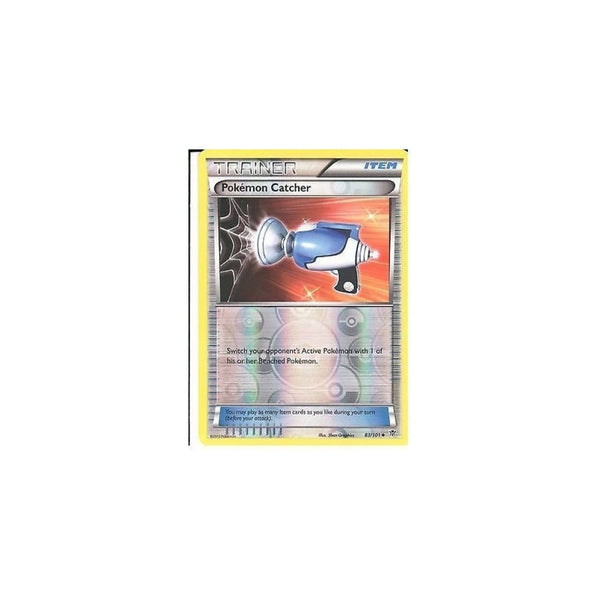 POKEMON Black &amp; White Plasma Blast - POKEMON CATCHER 83/101 REV HOLO