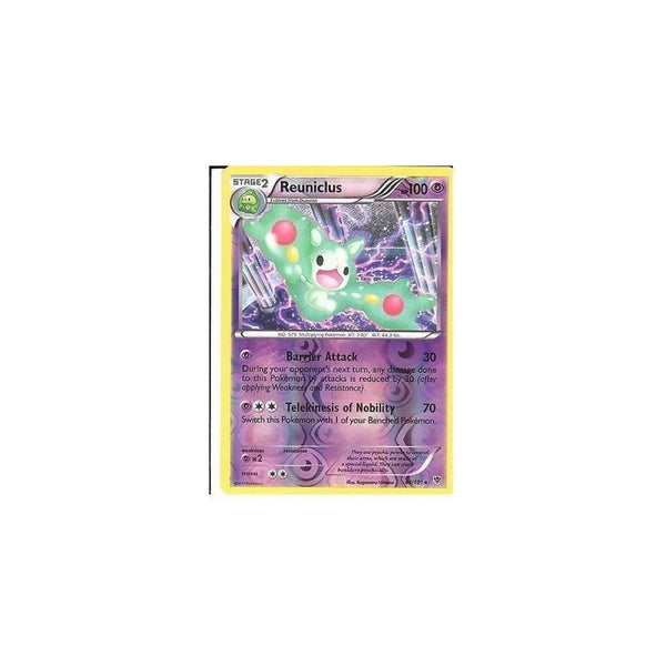 POKEMON Black &amp; White Plasma Blast - REUNICLUS 44/101 REV HOLO