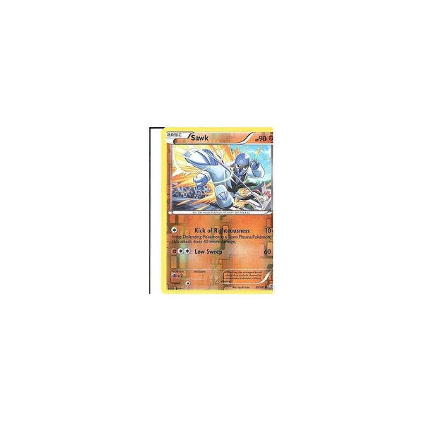 POKEMON Black &amp; White Plasma Blast - SAWK 52/101 REV HOLO