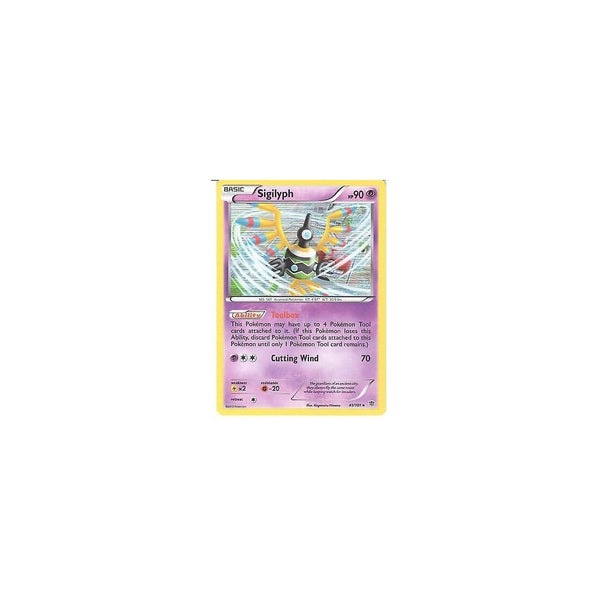 POKEMON Black &amp; White Plasma Blast - SIGILYPH 41/101 HOLO