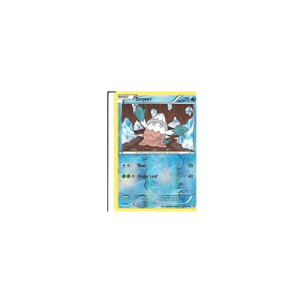 POKEMON Black &amp; White Plasma Blast - SNOVER 25/101 REV HOLO