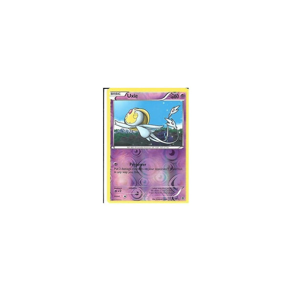 POKEMON Black &amp; White Plasma Blast - UXIE 36/101 REV HOLO