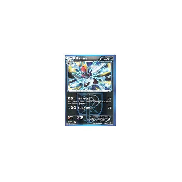 POKEMON Black &amp; White Plasma Freeze - BISHARP 74/116 REV HOLO