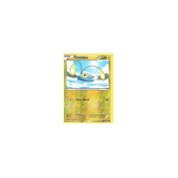 POKEMON Black &amp; White Plasma Freeze - CHINCHOU 35/116 REV HOLO
