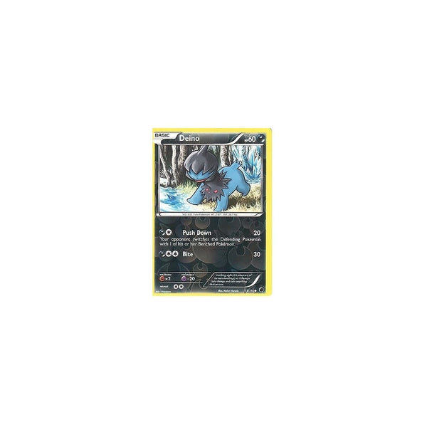 POKEMON Black &amp; White Plasma Freeze - DEINO 75/116 REV HOLO