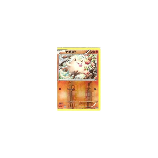 POKEMON Black &amp; White Plasma Freeze - MANKEY 59/116 REV HOLO