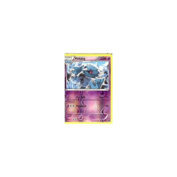 POKEMON Black &amp; White Plasma Freeze - METANG 51/116 REV HOLO