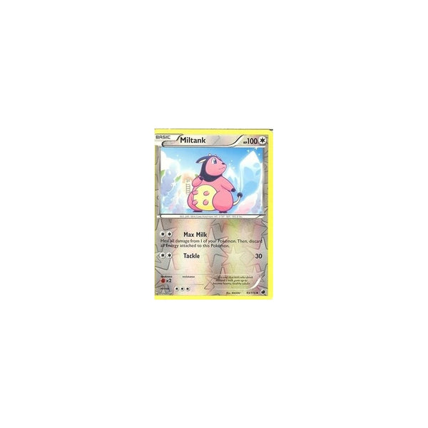 POKEMON Black &amp; White Plasma Freeze - MILTANK 93/116 REV HOLO